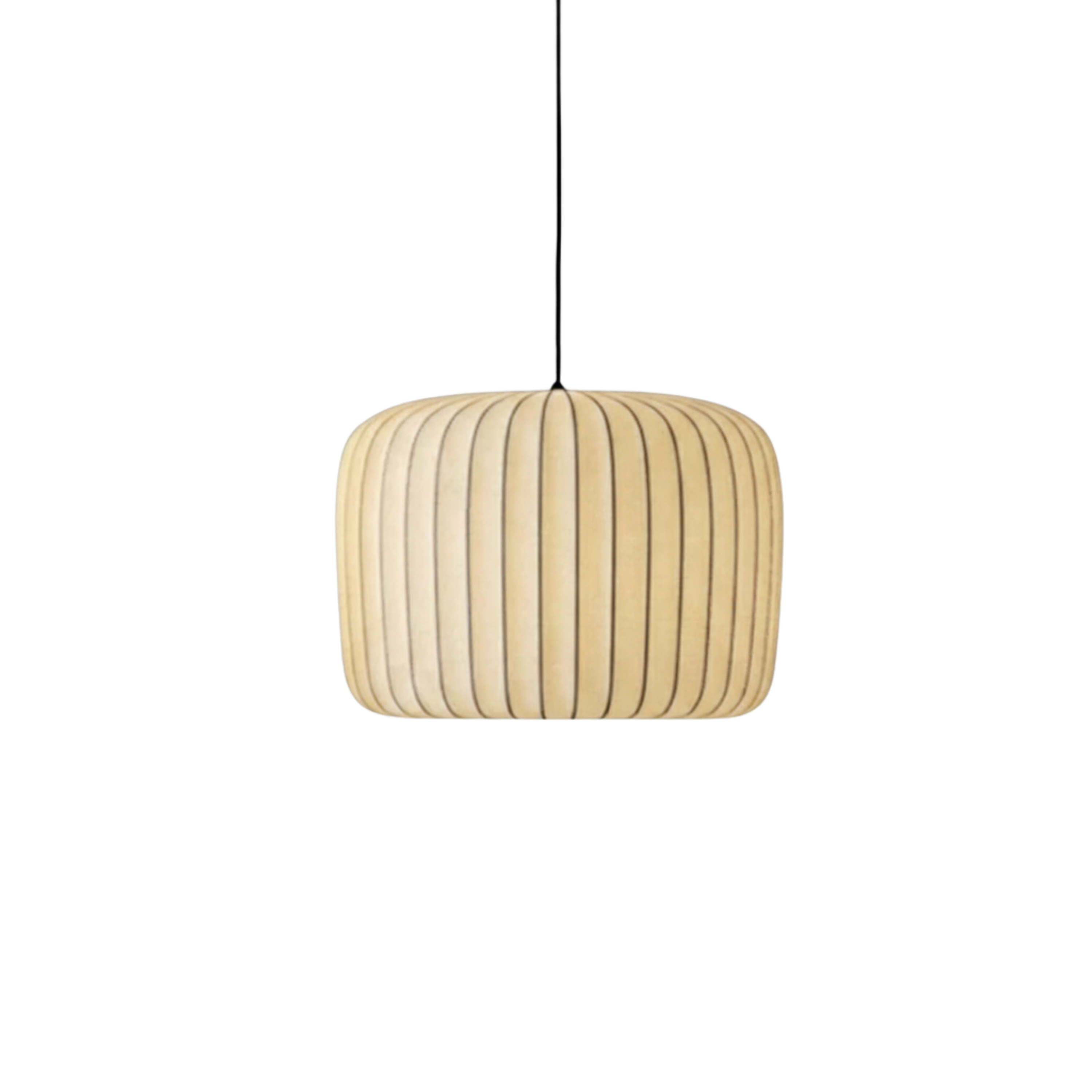 Moderne Stoff Pendelleuchte