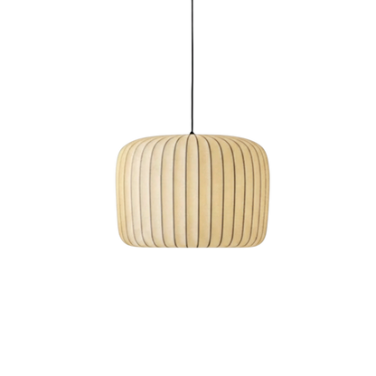 Moderne Stoff Pendelleuchte