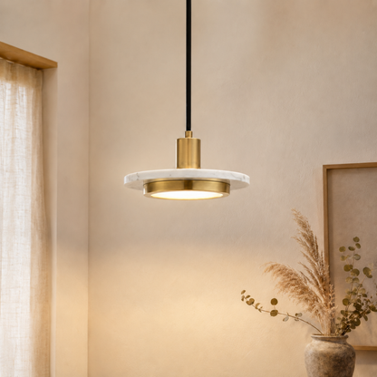 Moderne Glas LED Hängelampe