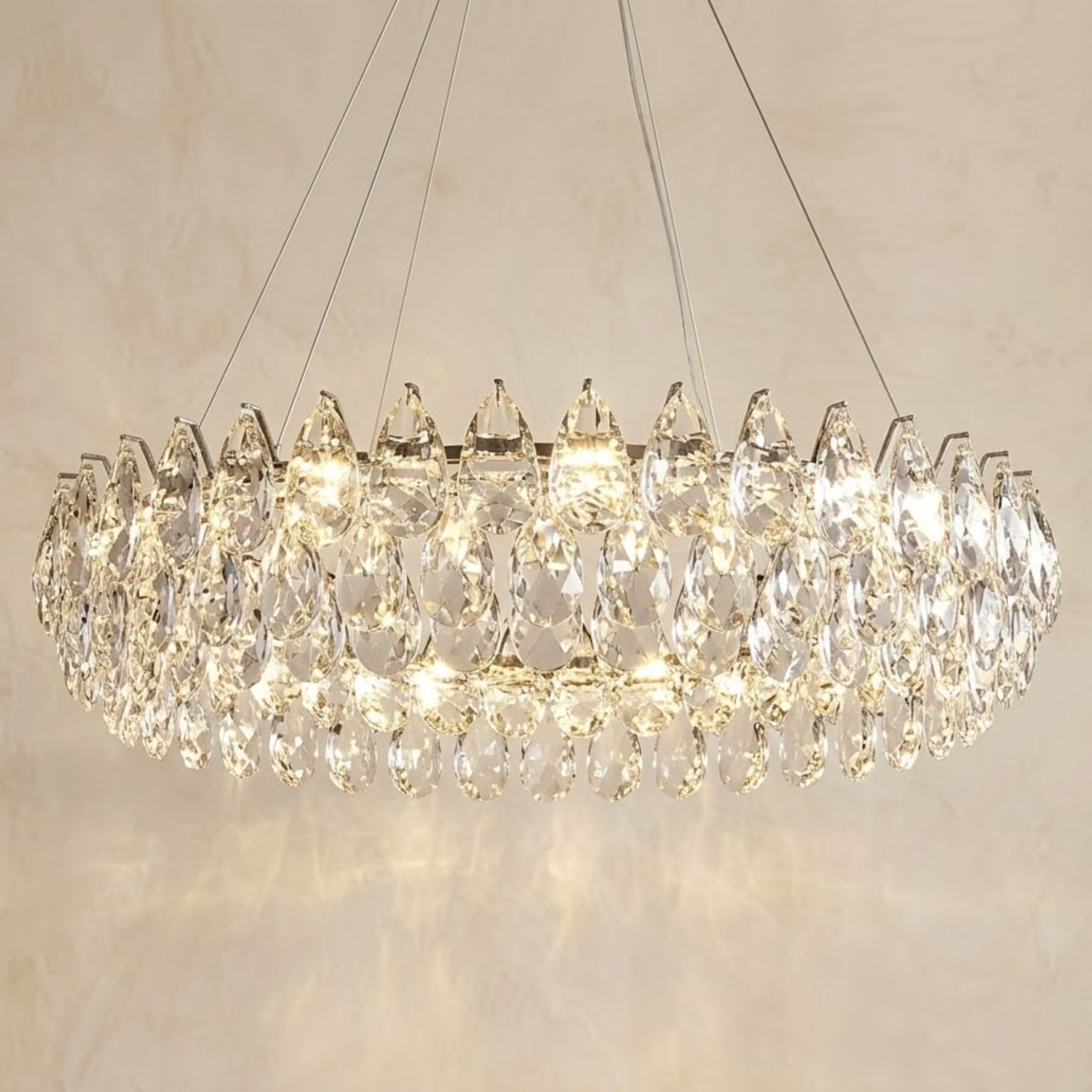 Kristall Design Hängelampe