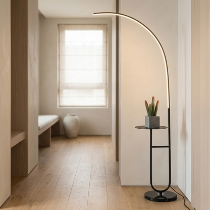LED Eisen Stehlampe