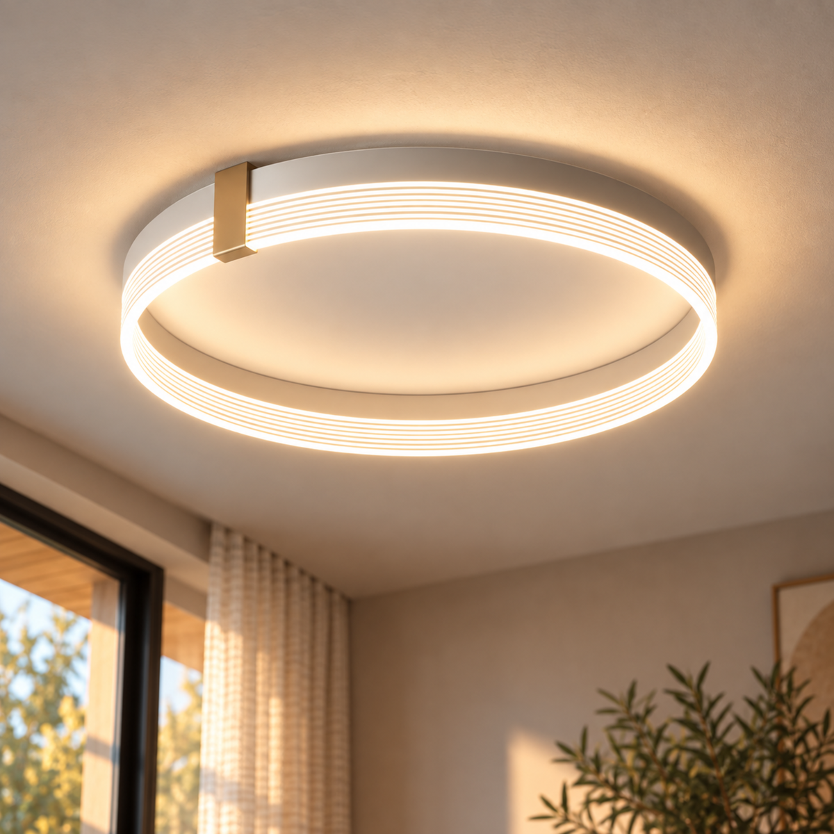 Moderne LED Innenraum Kronleuchter Deckenlampe