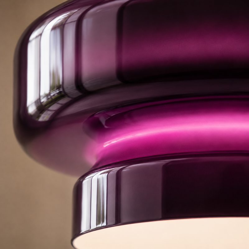 Moderne Ringförmige Glas Pendelleuchte LED Innenleuchte