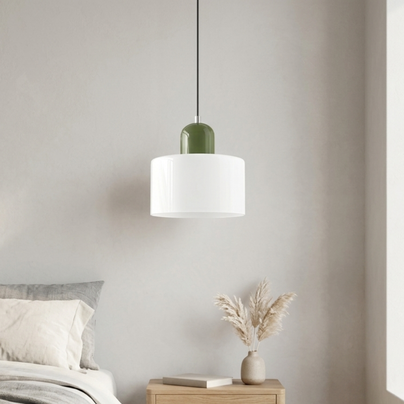 Pendelleuchte mit erweitertem Halo Design
