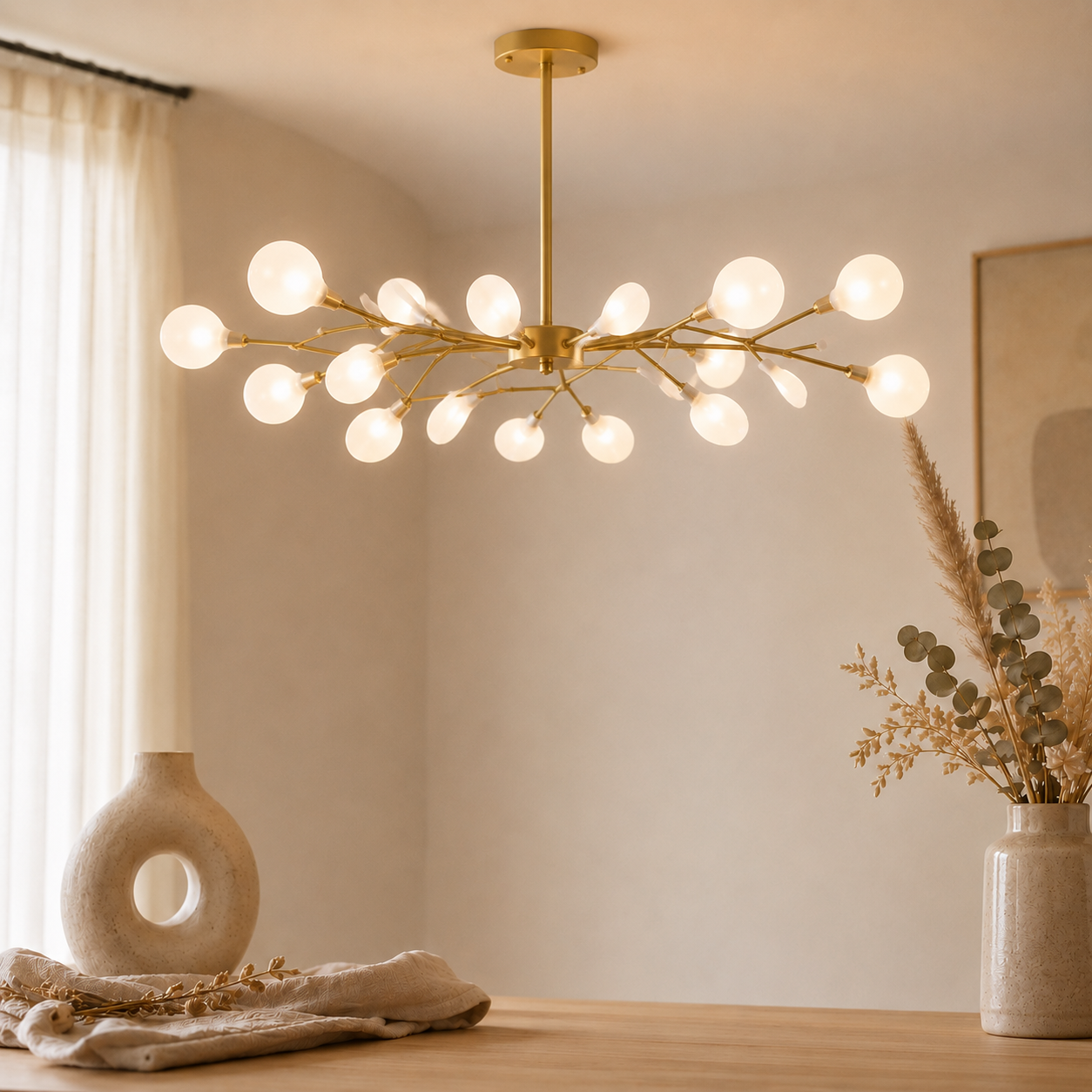 Moderner Nordischer LED Kronleuchter