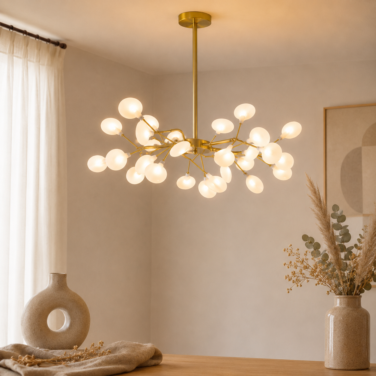 Moderner Nordischer LED Kronleuchter