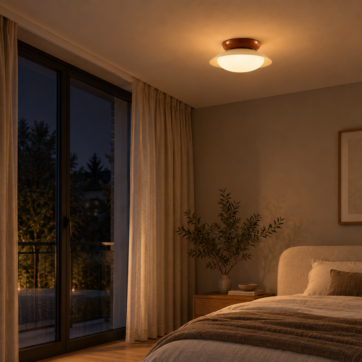 Moderne Farbige LED Deckenleuchte