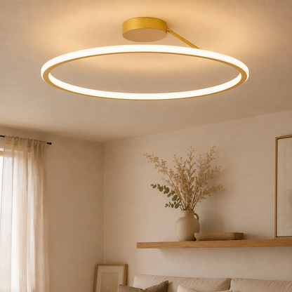 Elegante Halo LED Deckenleuchte