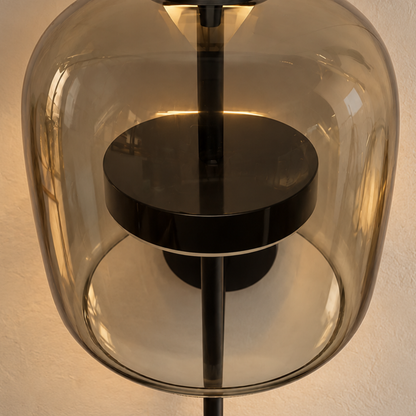 Nordische Glas Wandleuchte