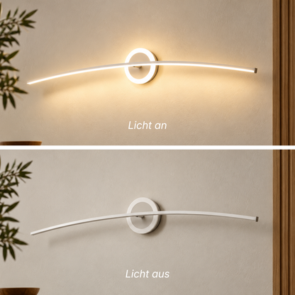 Elegante LED-Wandleuchte mit Ringdesign