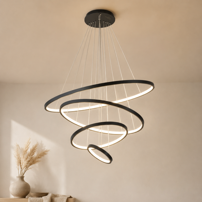 Moderner LED Ring Kronleuchter