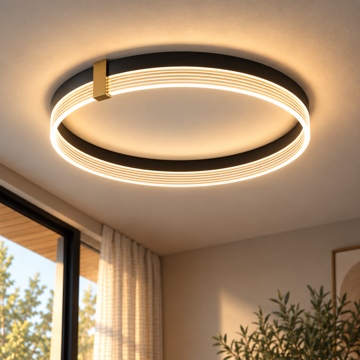 Moderne LED Innenraum Kronleuchter Deckenlampe