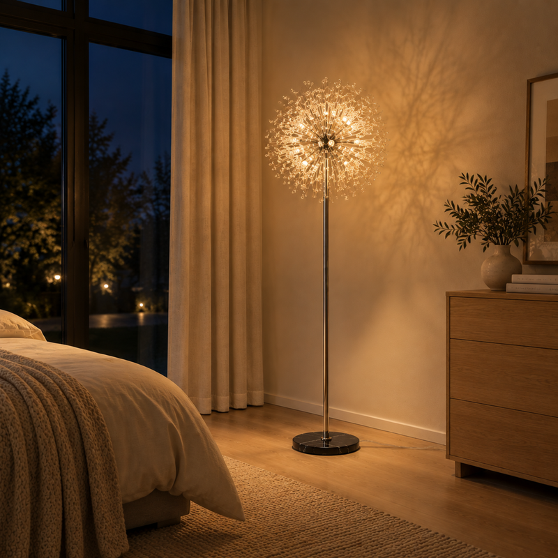 Nordische Löwenzahn Stehlampe