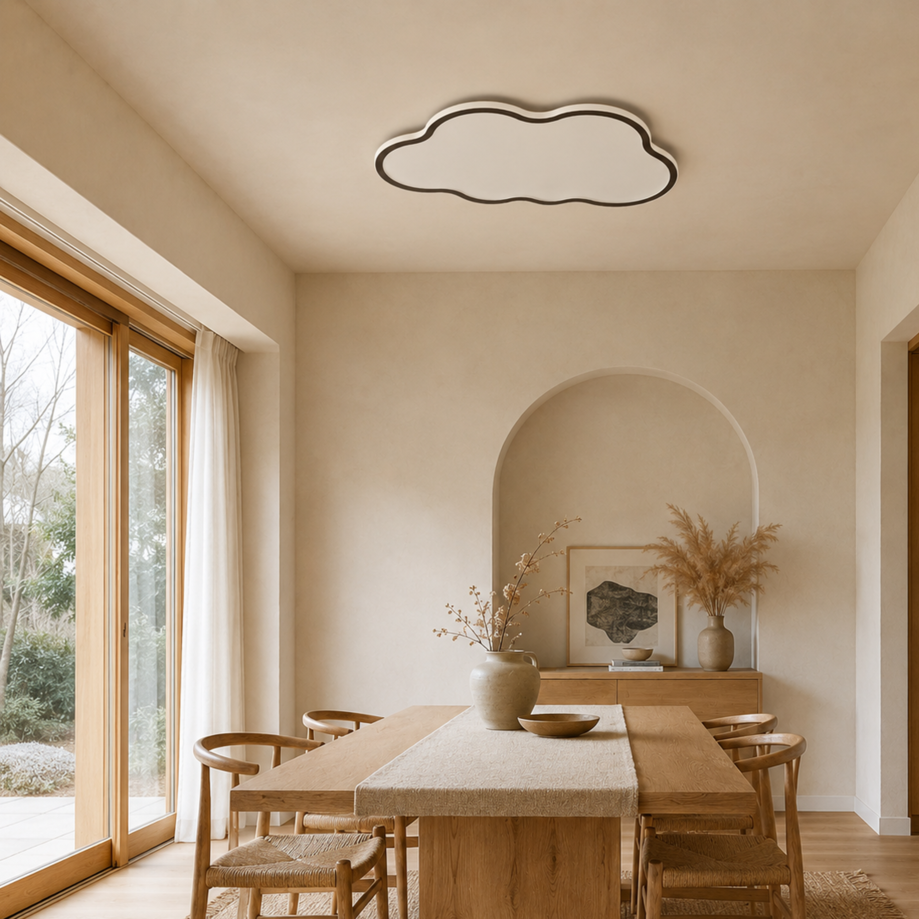 Elegante Wolken Deckenleuchte