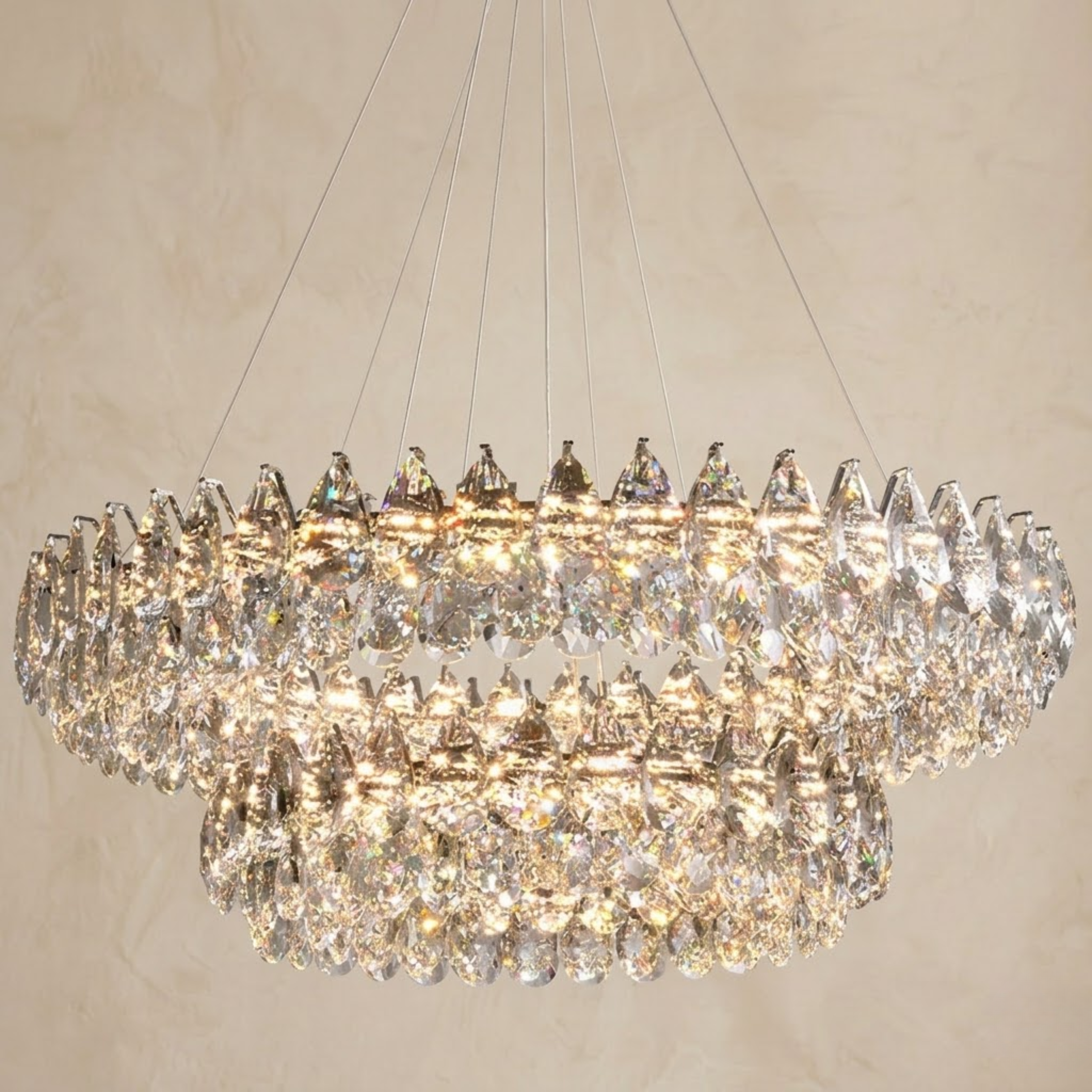 Kristall Design Hängelampe