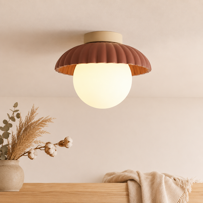 Moderne LED Deckenleuchte zum Aufbauen