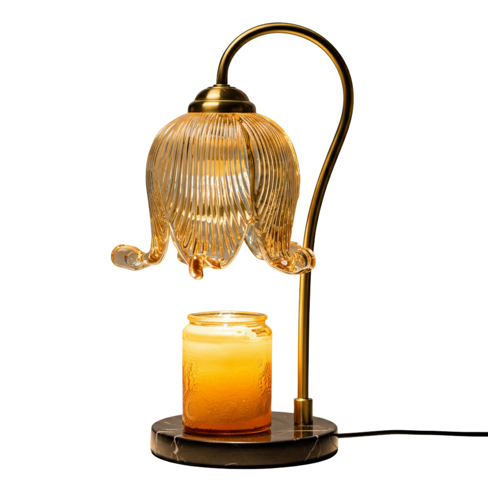 Tulpenblumen Retro Tischlampe