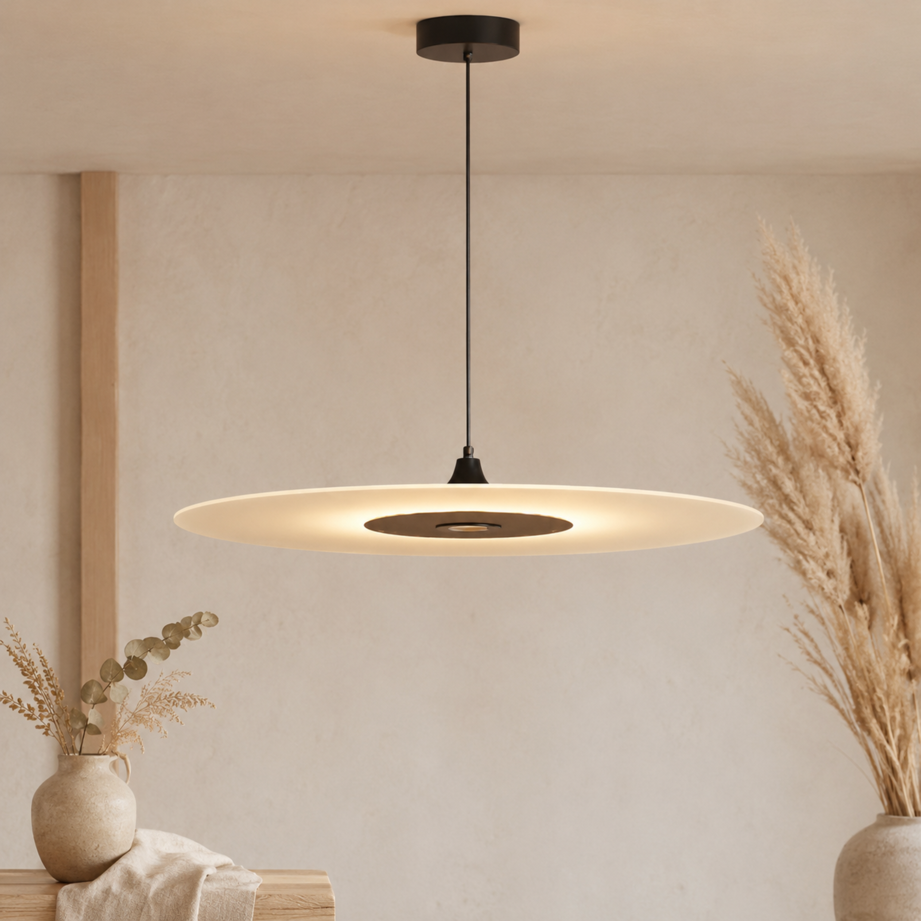 Moderne Schlichte LED Pendelleuchte