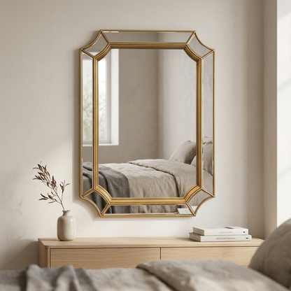 Moderner Vintage Wandspiegel