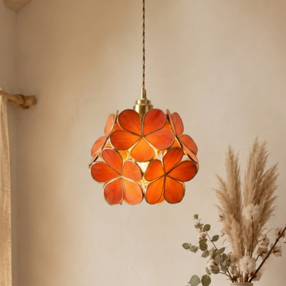 Vintage Glas Hängelampe