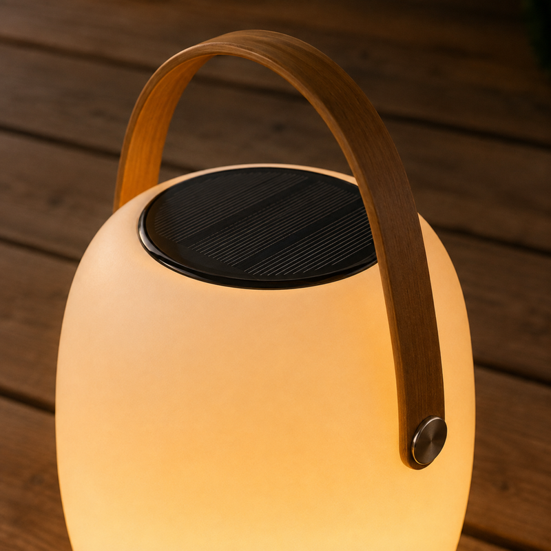 Tragbares LED-Solar-Außenlicht