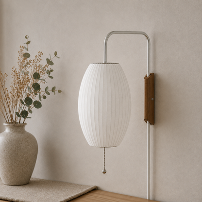Blasen Seide Wandlampe