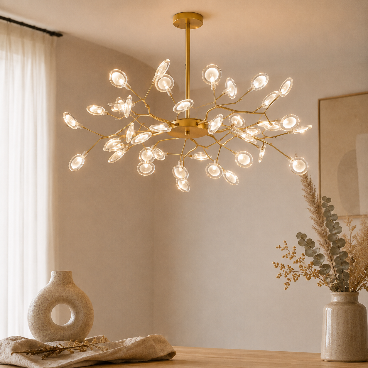 Moderner Nordischer LED Kronleuchter