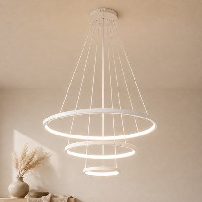 Moderner LED Ring Kronleuchter