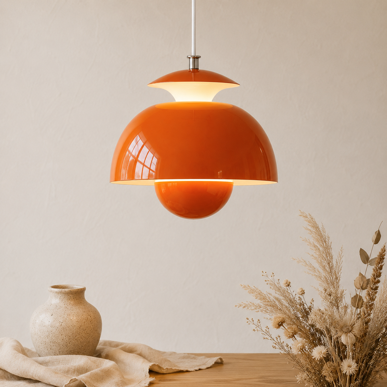 Knospen Design LED Pendelleuchte