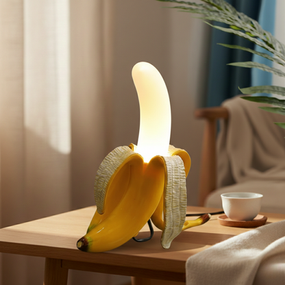 Art-Deco Bananenförmige LED Tischlampe
