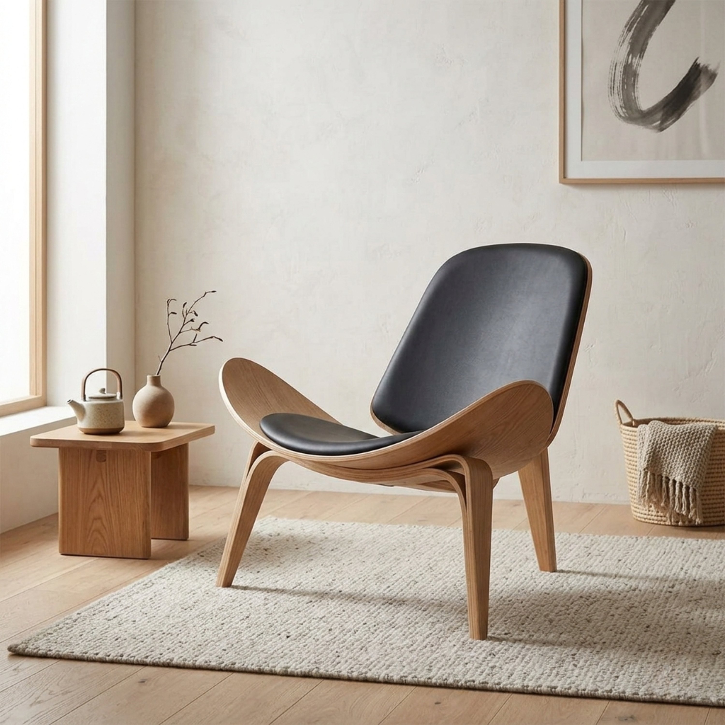 Moderner Holz Stuhl