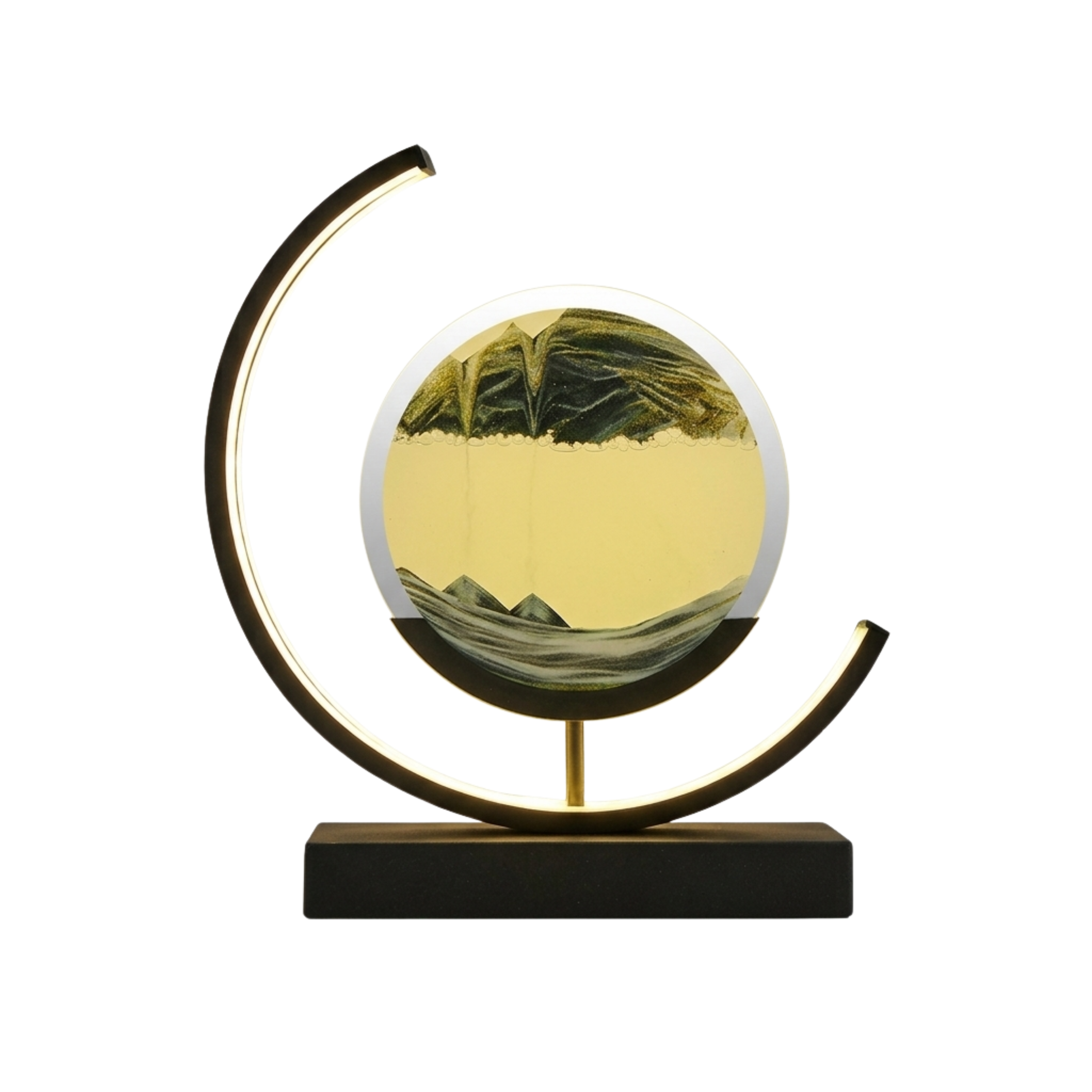 Moderne LED Quicksand Tischlampe