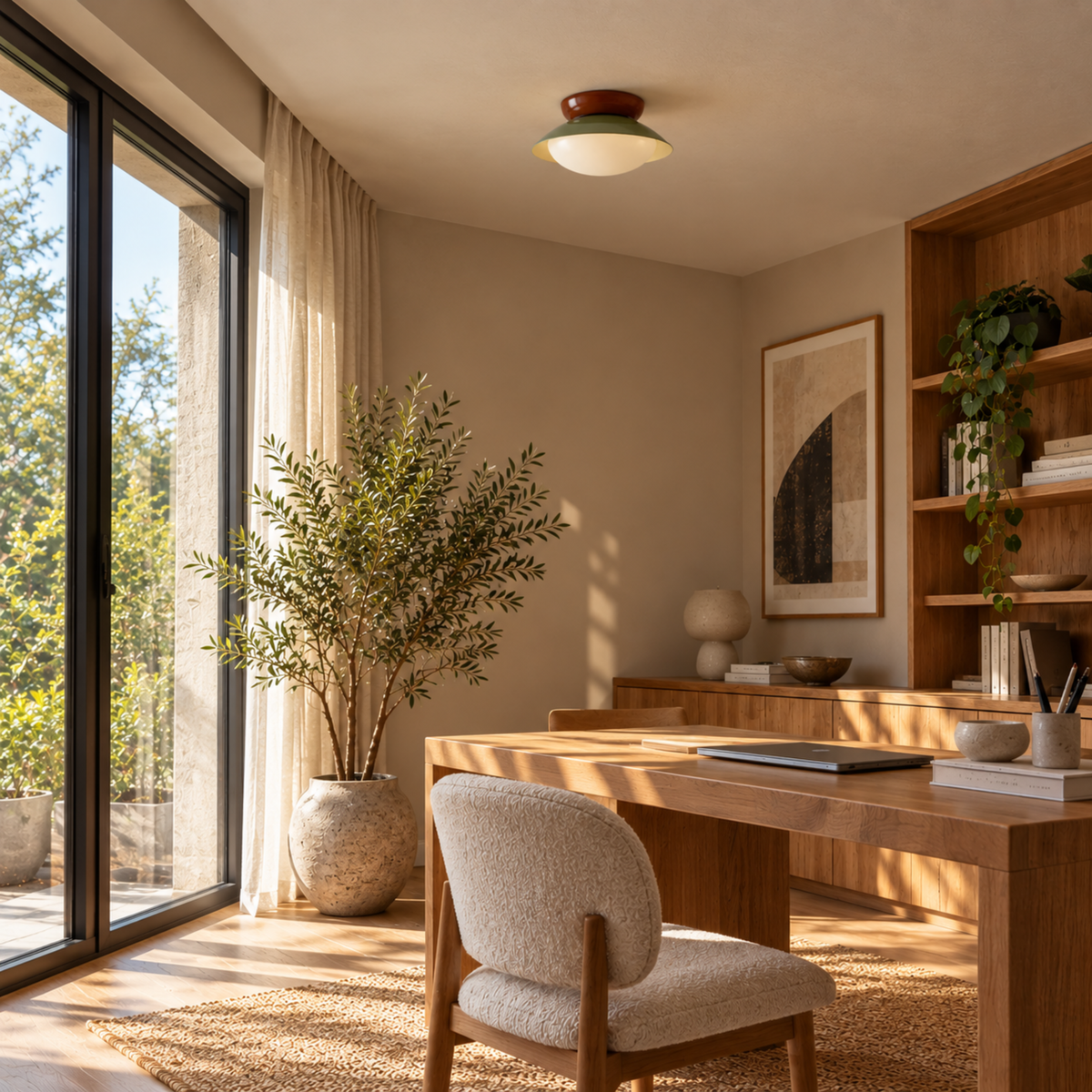Moderne Farbige LED Deckenleuchte