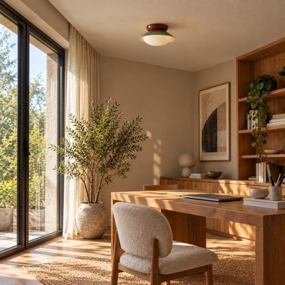 Moderne Farbige LED Deckenleuchte