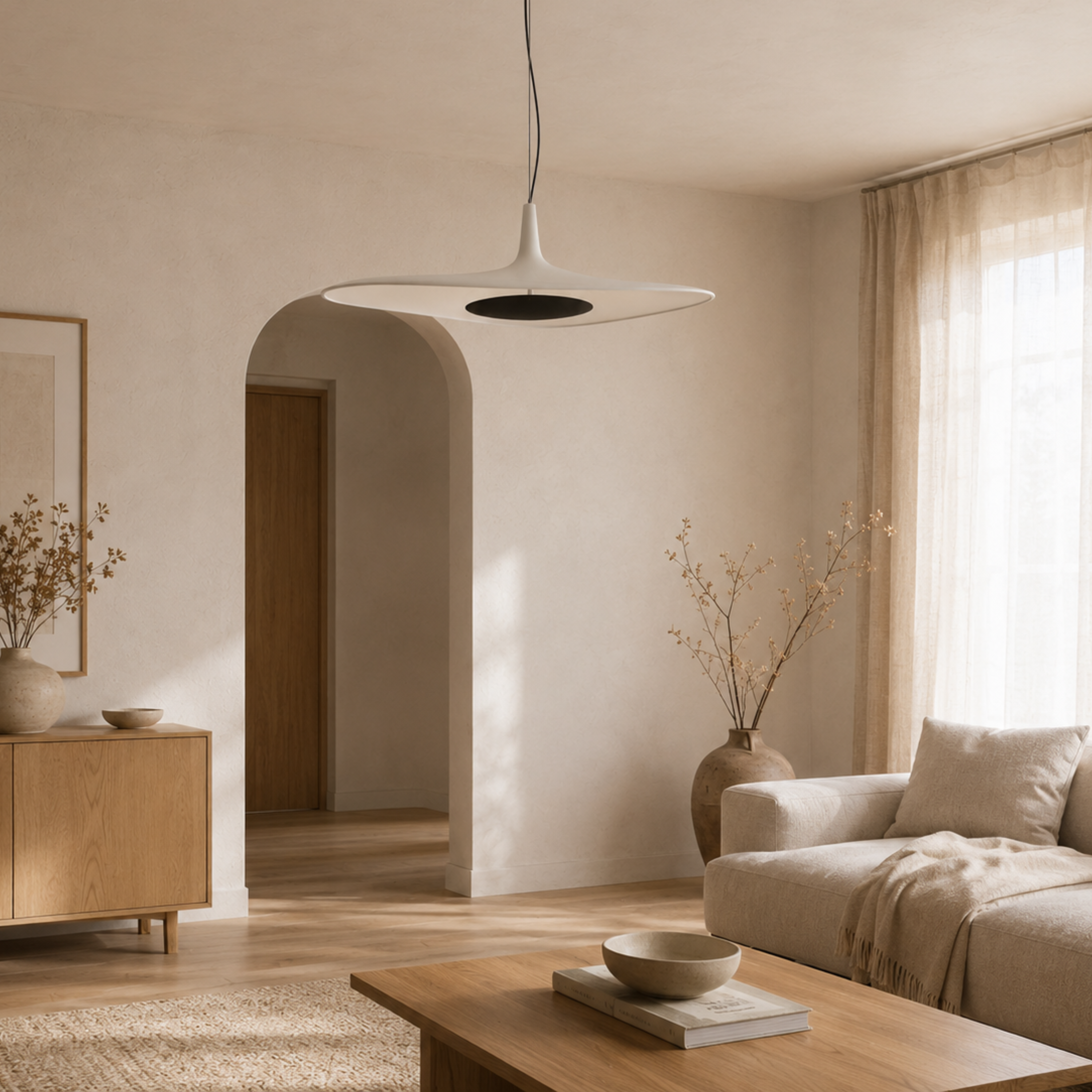 Moderne Minimalistische Unregelmäßige Pendelleuchte
