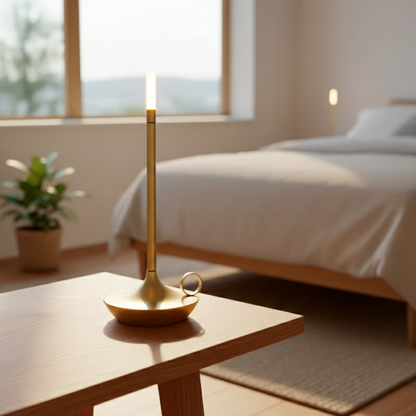 Nordische Kerzenständer Tischlampe