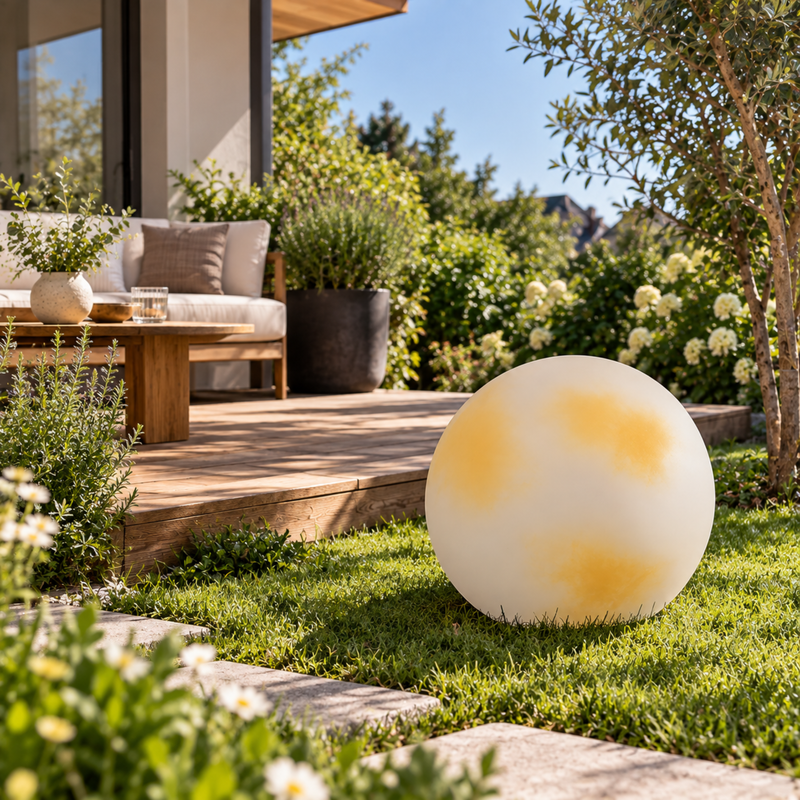 Garten Solar Mondlampe
