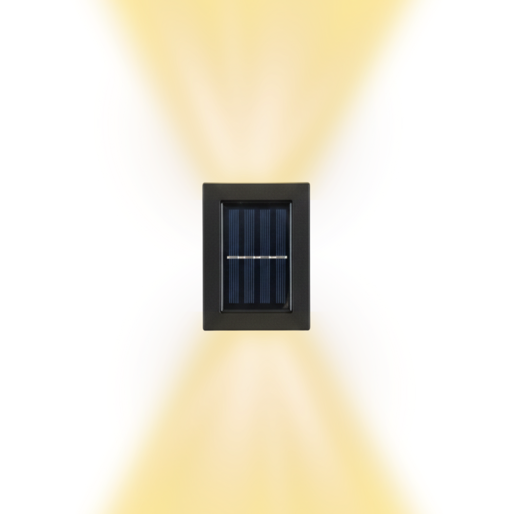 LED Solar Außenwandleuchte