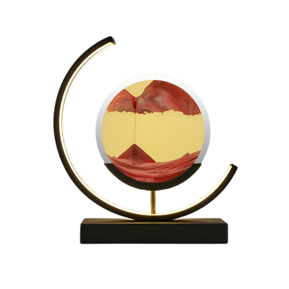 Moderne LED Quicksand Tischlampe