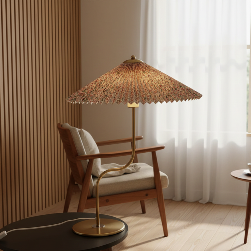 Moderne Schirmförmige Tischlampe