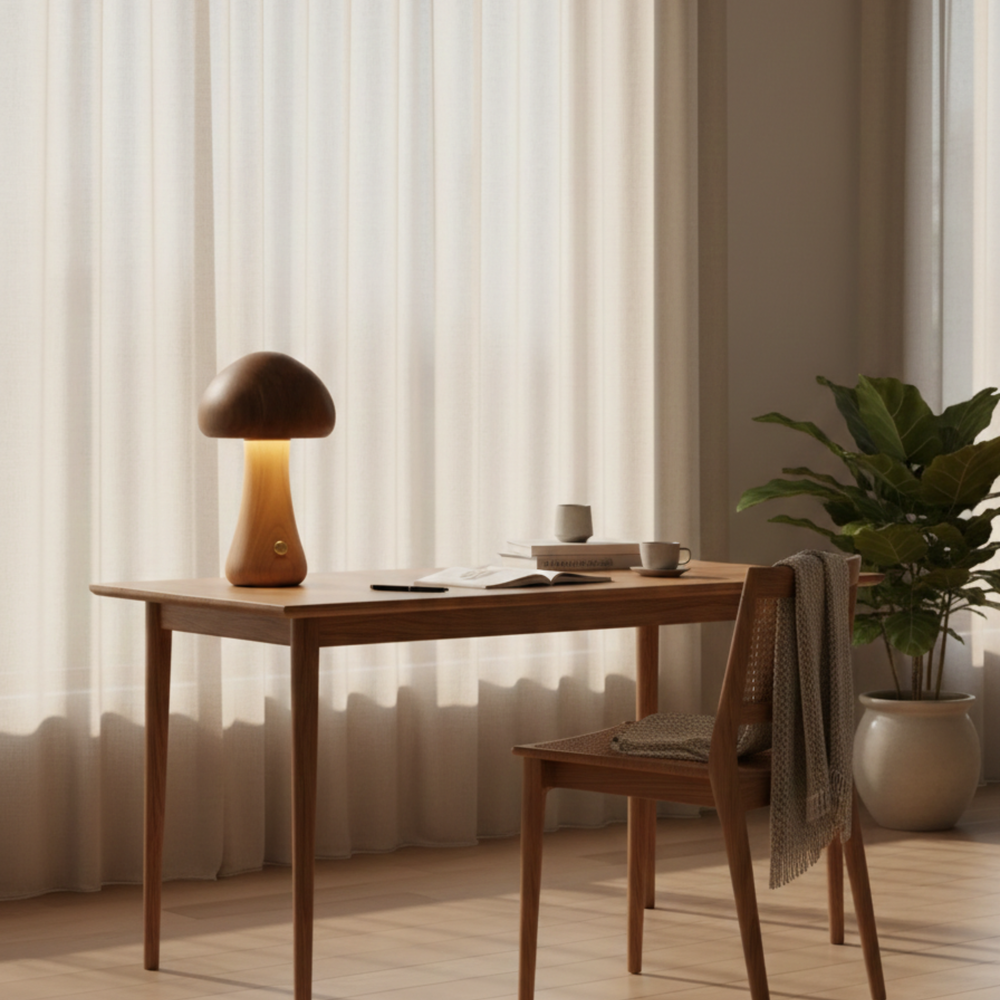Moderne Minimalistische Pilz Tischlampe