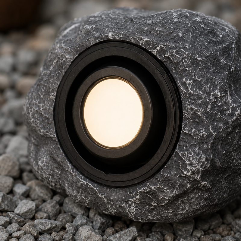 LED Solar Rock Außenleuchte