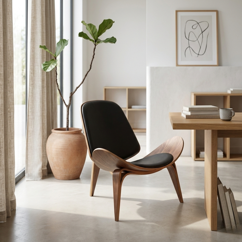 Moderner Holz Stuhl