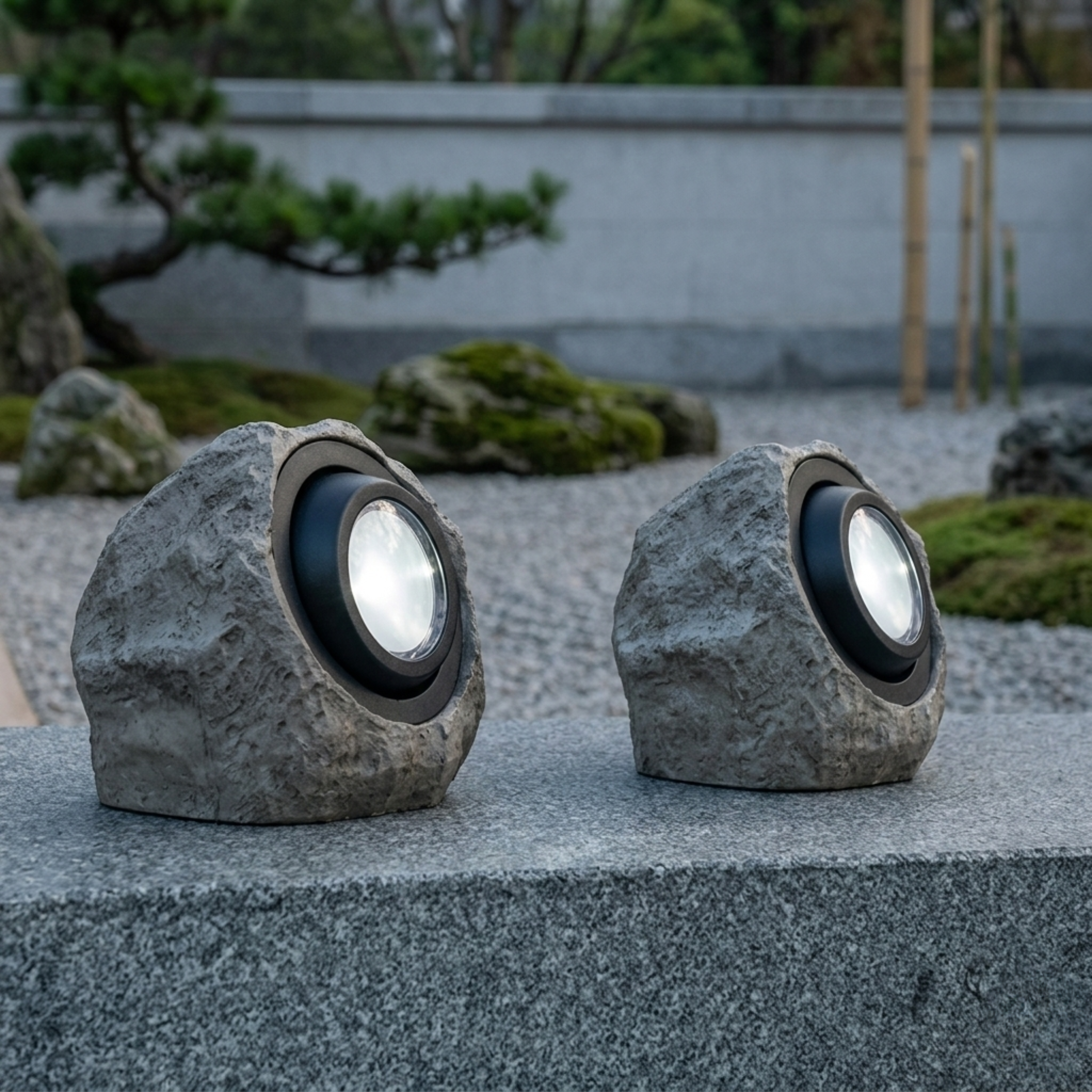 LED Solar Rock Außenleuchte