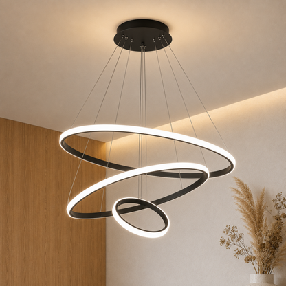 Moderner LED Ring Kronleuchter