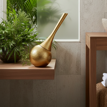 Design WC Bürste mit Abdeckung für Bad und Bodenreinigung