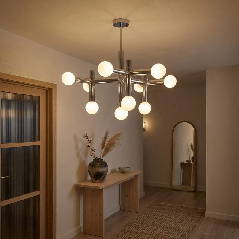 Skandinavische Metall LED Deckenleuchte