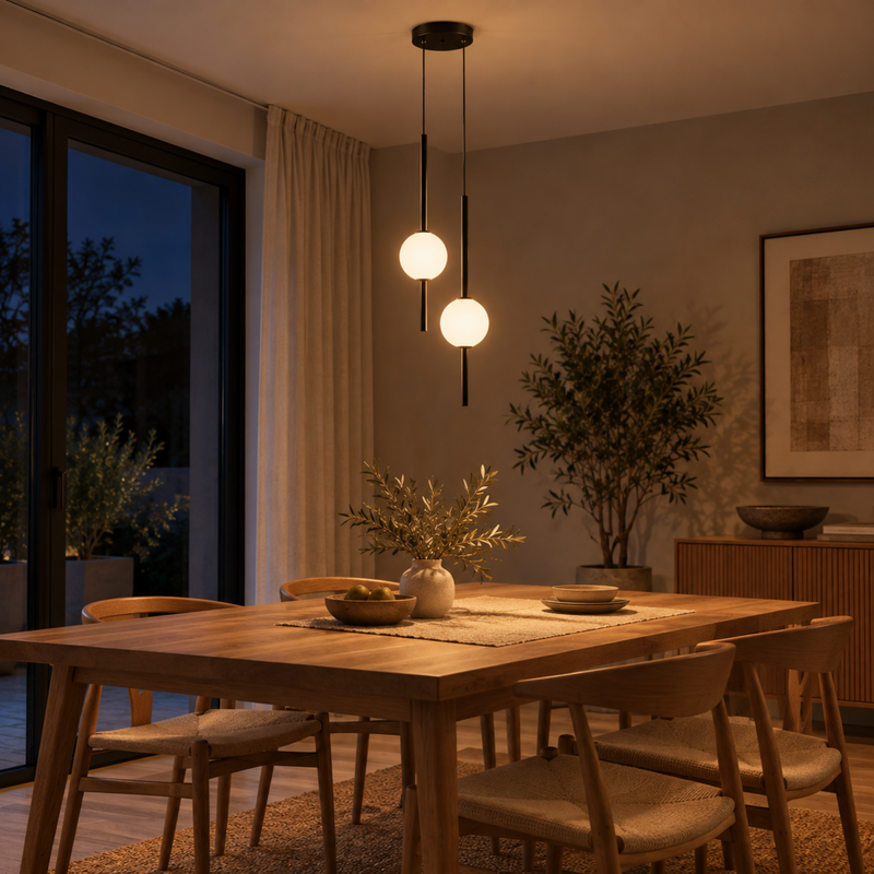 Moderne Minimalistische LED-Pendelleuchte