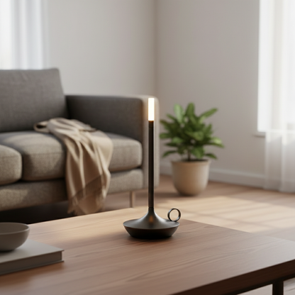 Nordische Kerzenständer Tischlampe