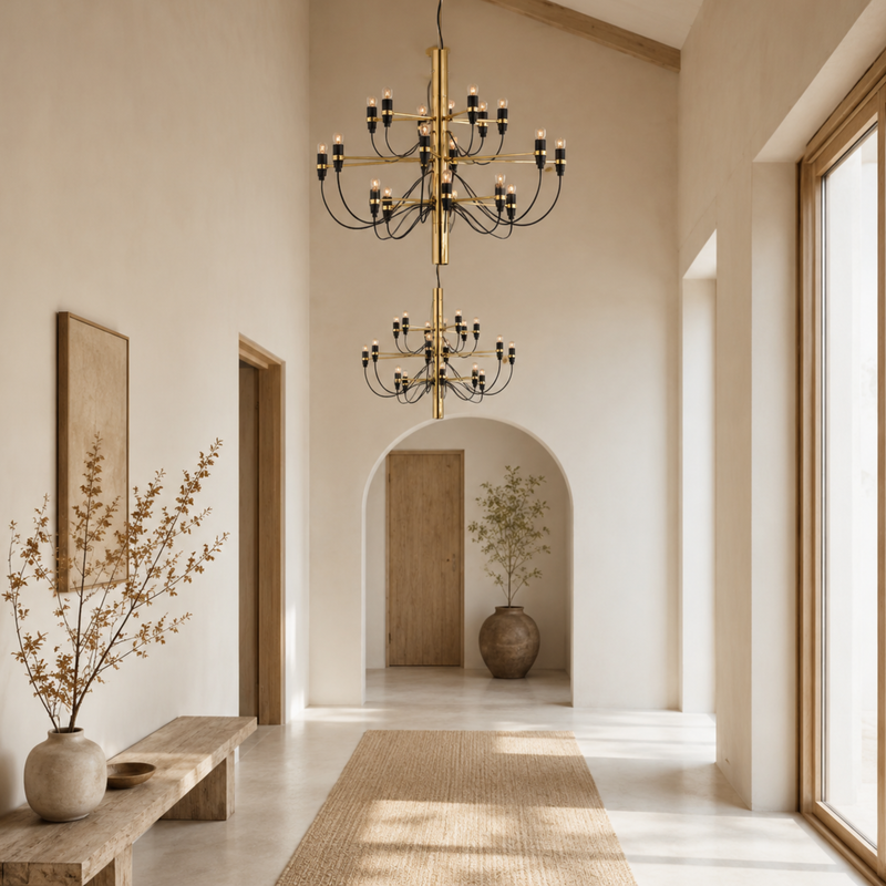 Italienische Mittelalter LED Deckenleuchte